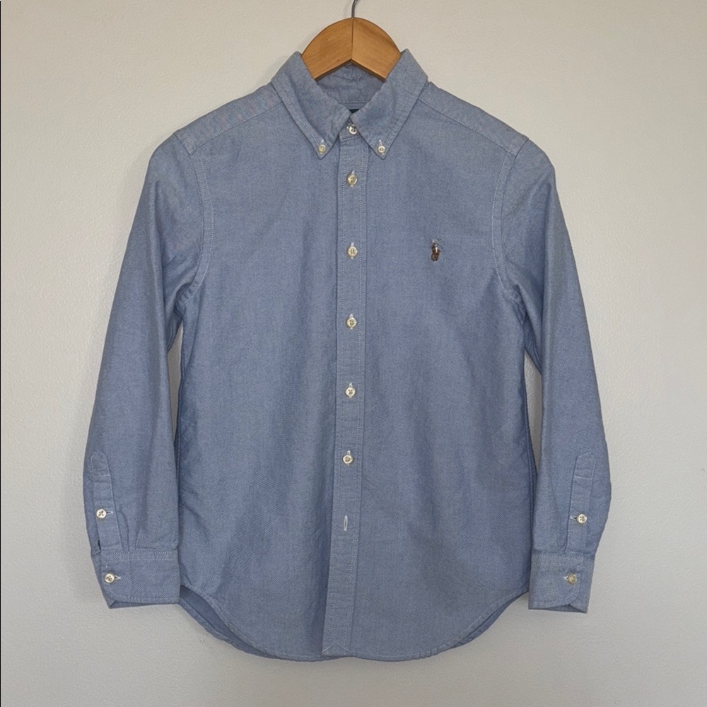 Kids Ralph Lauren Classic Fit Button-Down Shirt M (10/12)